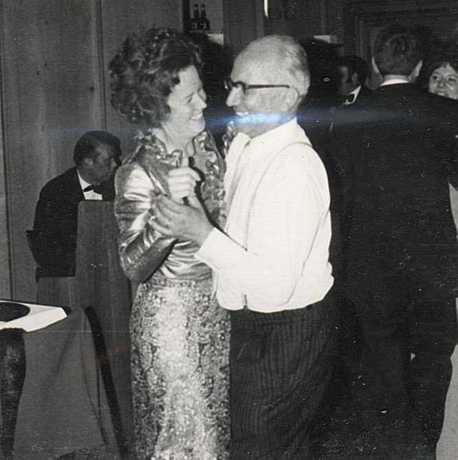 Casa Campanula's original owners — the founders' grandparents, around 1969